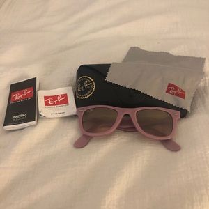 Ray-Ban Pink New Classic Wayfarers